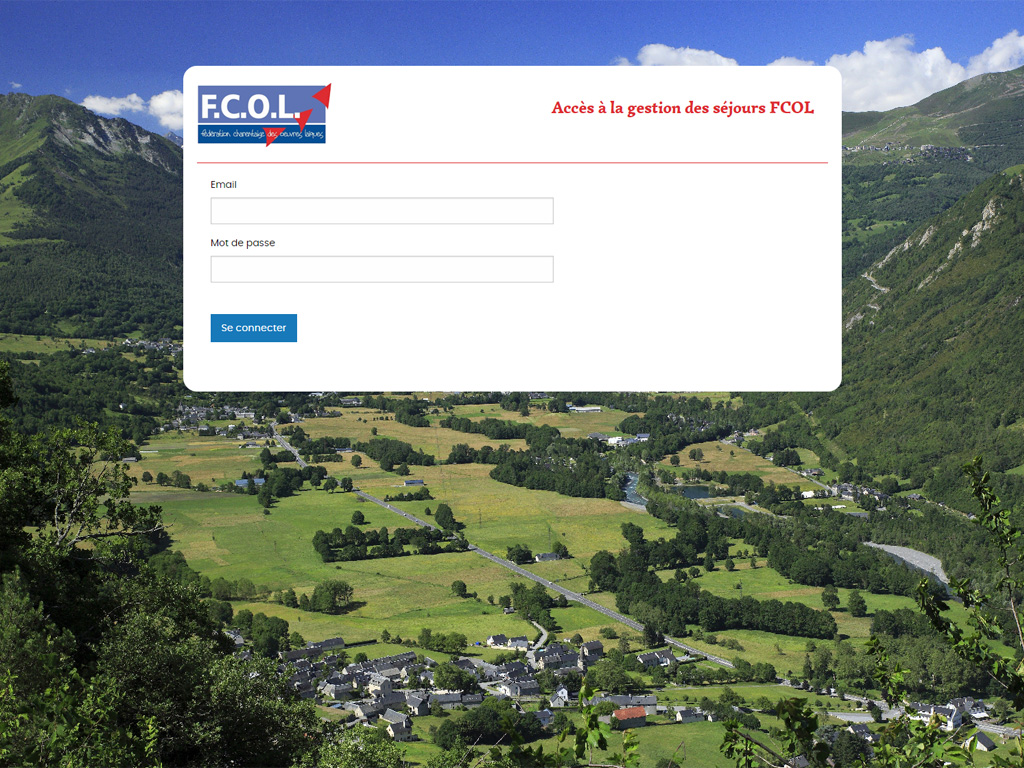 Extranet séjours FCOL