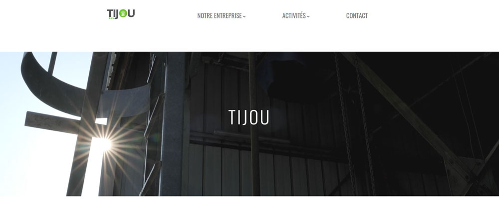 Nouveau site de Tijou SAS